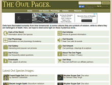 Tablet Screenshot of owlpages.com