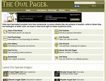 Tablet Screenshot of owlpages.info